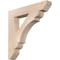 Ekena Millwork Olympic Slat Smooth Bracket, Douglas Fir, 5 1/2"W x 34"D x 34"H BKT06X34X34OLY06SDF - alternate 1